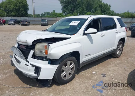 2016 GMC Terrain Sle-1 z USA, uszkodzony, nr VIN 2GKALMEK0G6103695